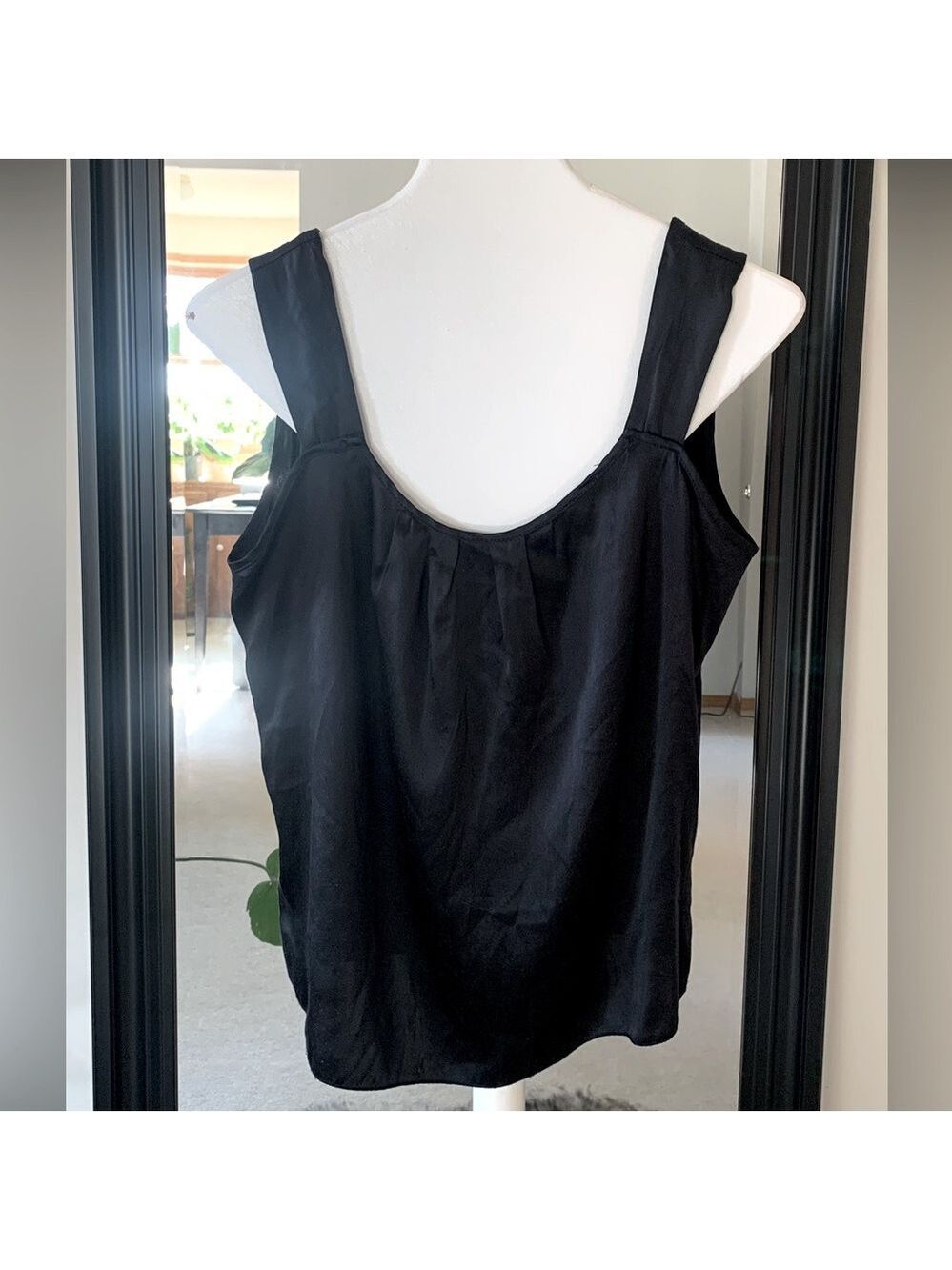Black Canvas Backs Cami